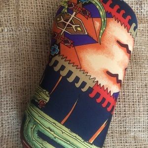 Nicole Miller padded eyeglasses case (new)